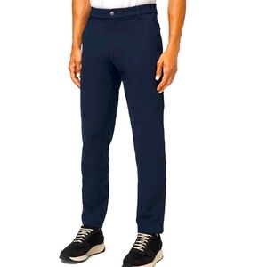 Lululemon Commission Pant Classic *Warpstreme 34" Navy Size 32